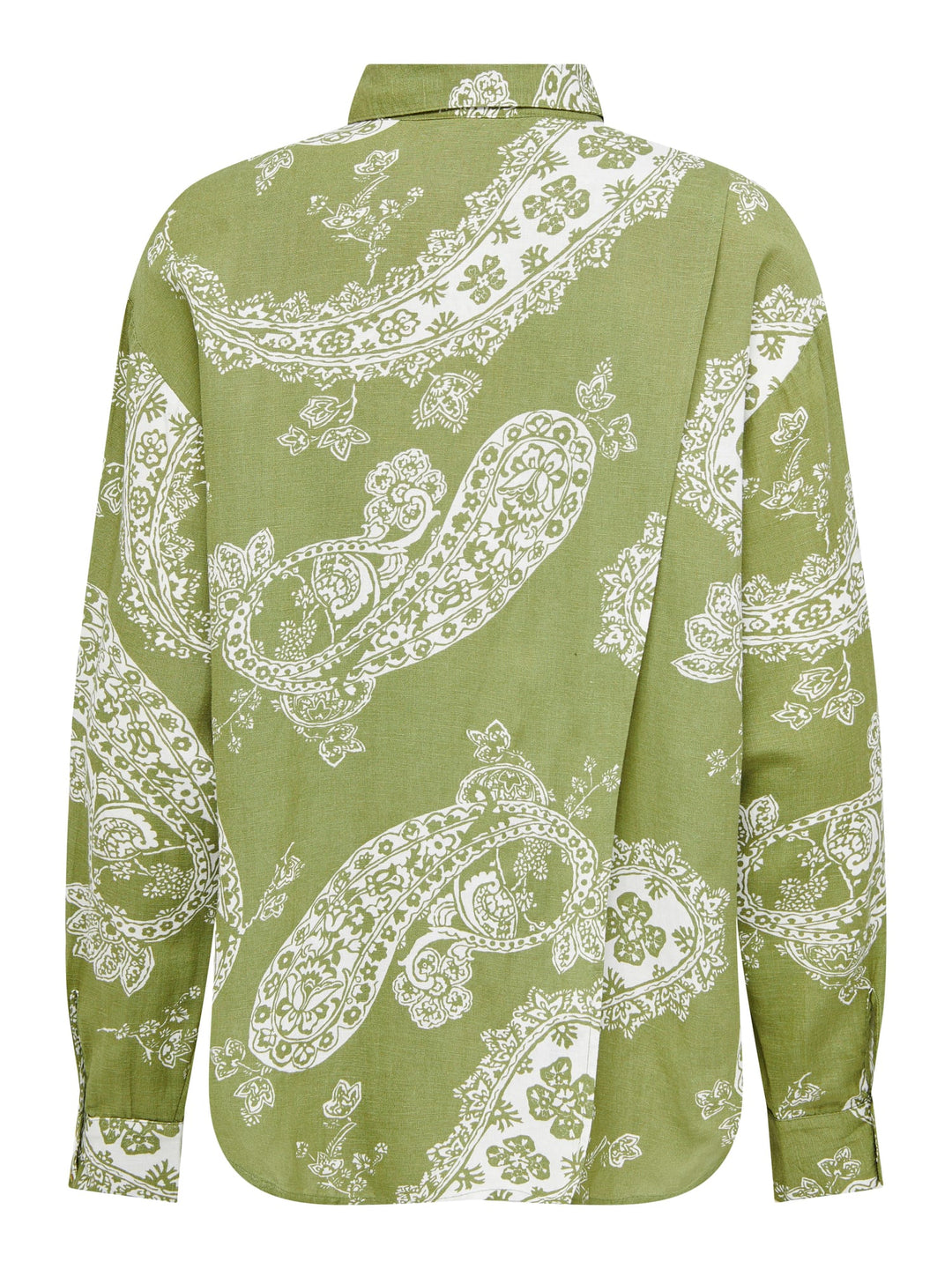 Only Bella blouse groen dessin – dames