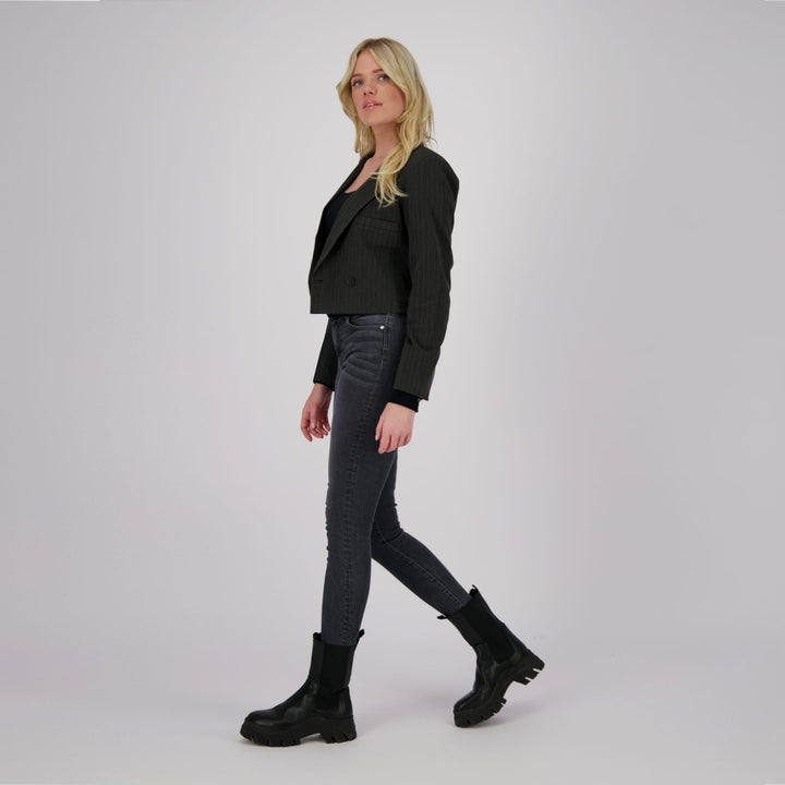 Raizzed dames skinny fit jeans grey denim – R224AWD42008 - L30