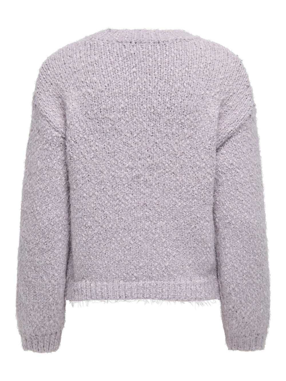 Only ONLBEA LS O-NECK CC KNT trui lila – dames