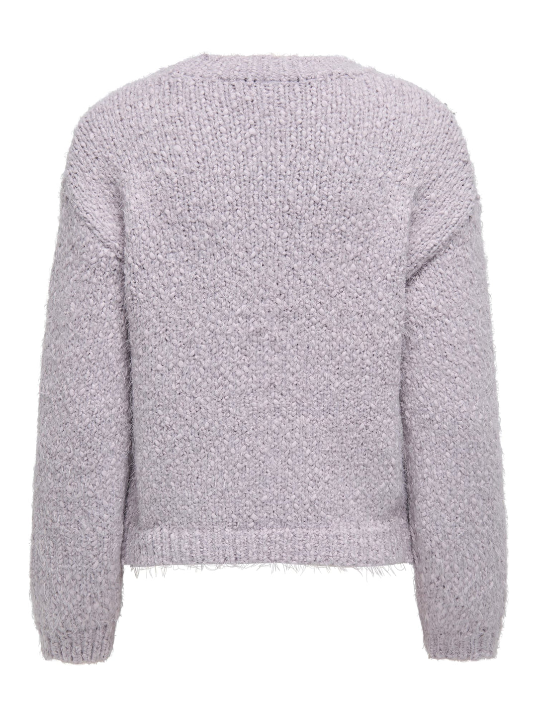 Only ONLBEA LS O-NECK CC KNT trui lila – dames