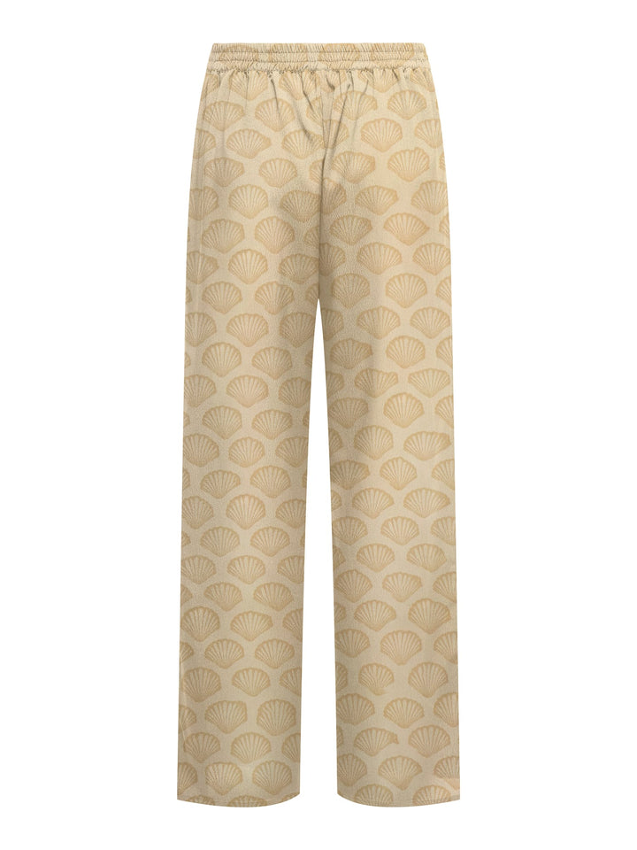 Only 15264446 Nova lange broek dames zand dessin