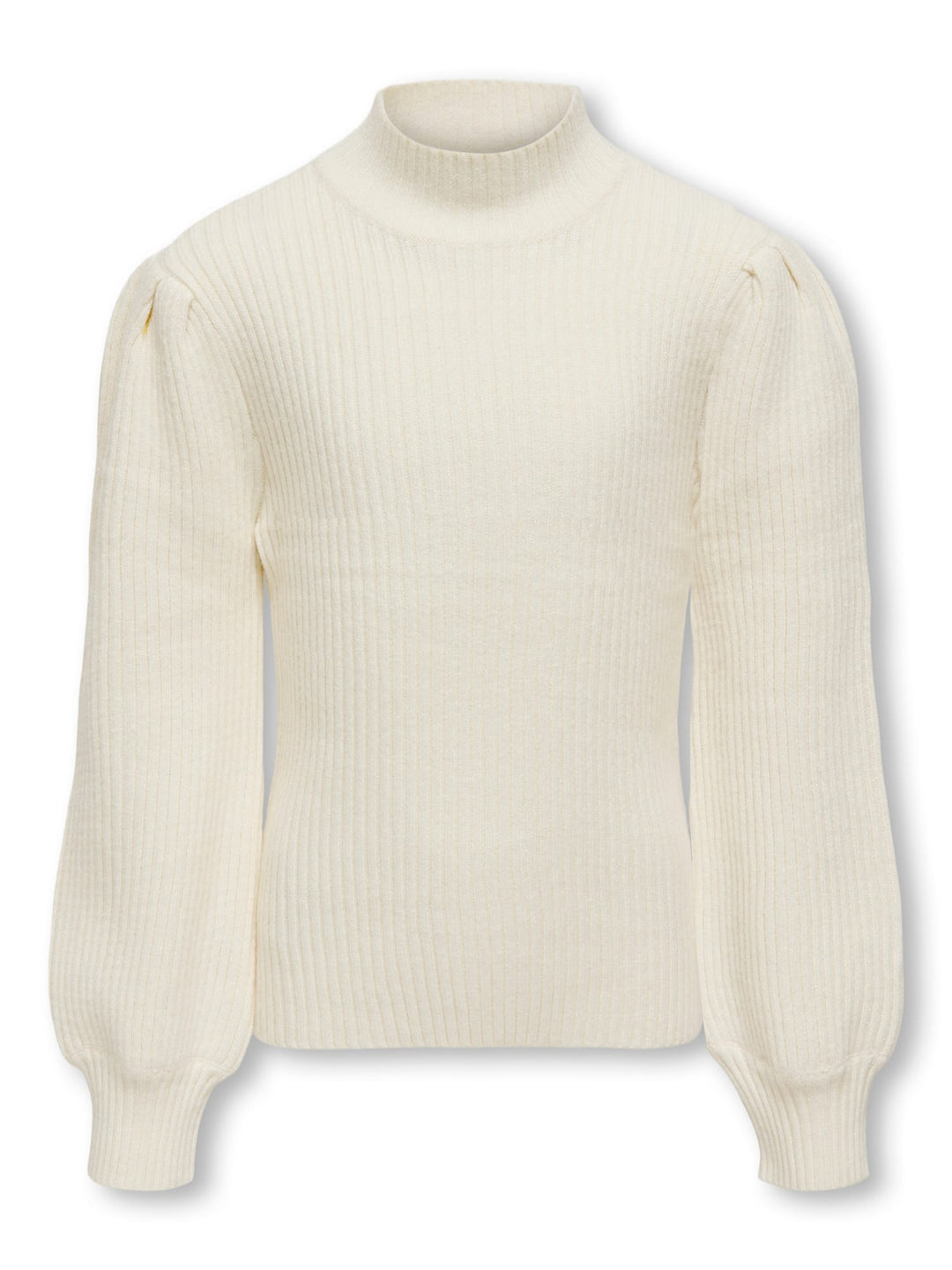 KIDS ONLY KOGKATIA L/S HIGHNECK PULLOVER – meisjes trui - Ecru