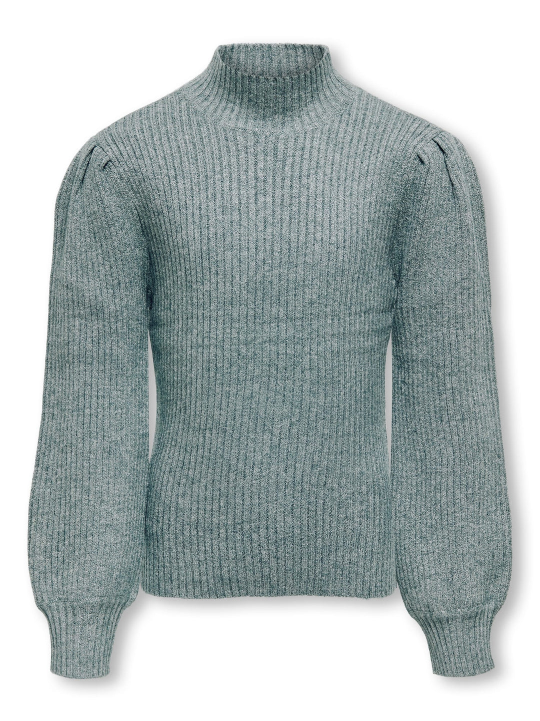 Kids Only KOGKATIA L/S Highneck Pullover – meisjes trui groen melee