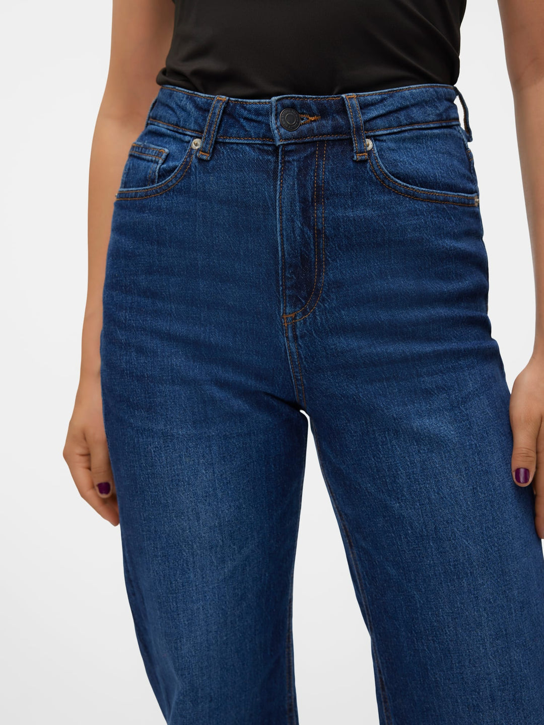 VERO MODA 10311180 Tessa wide fit jeans – dames - Blue Denim - L34