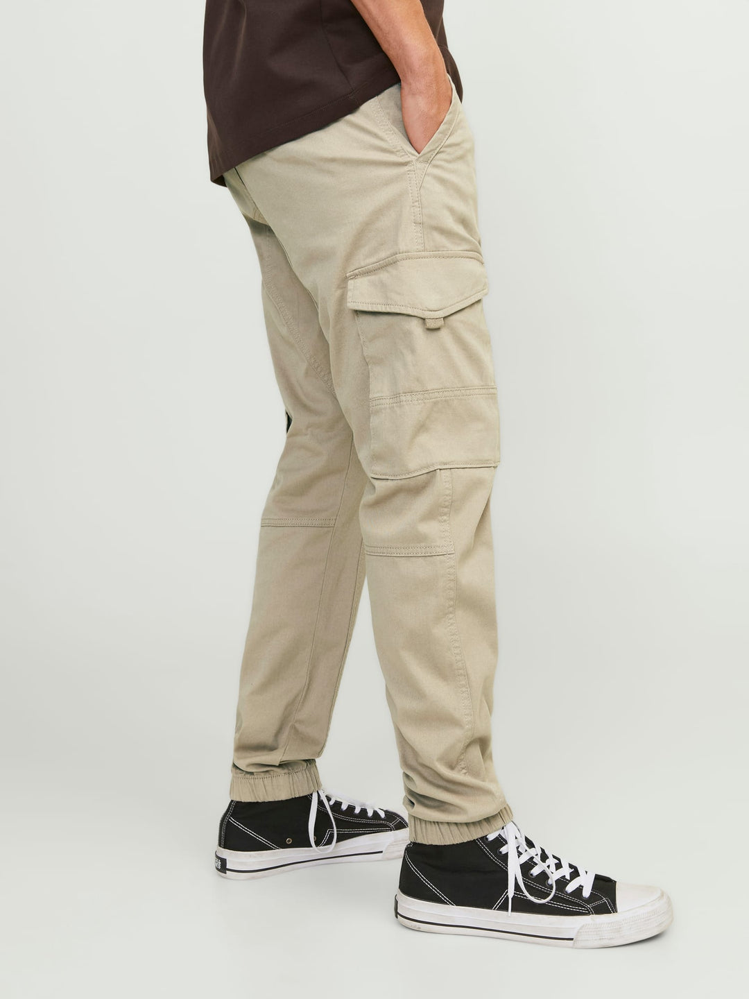 Jack & Jones JPSTPAUL FLAKE Cargo broek licht bruin – heren - L34