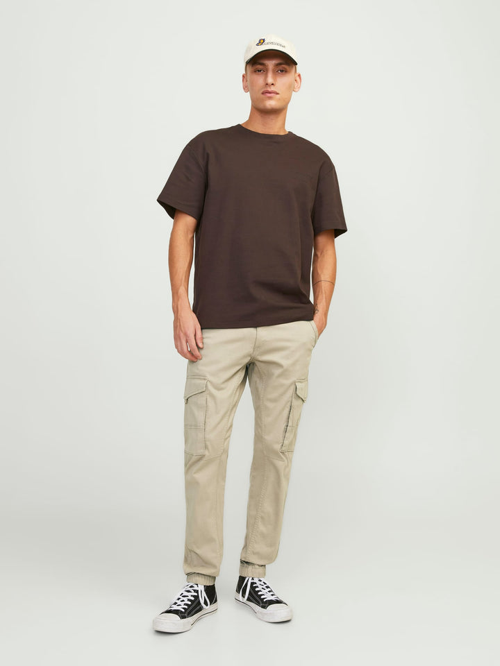 Jack & Jones JPSTPAUL FLAKE Cargo broek licht bruin – heren - L34