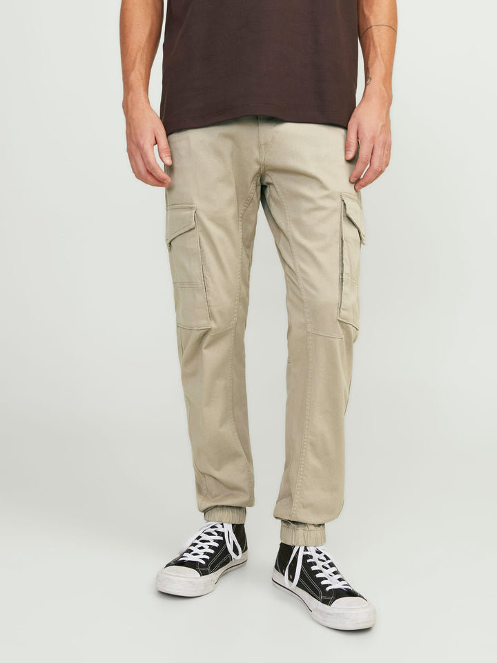 Jack & Jones JPSTPAUL FLAKE Cargo broek licht bruin – heren - L34