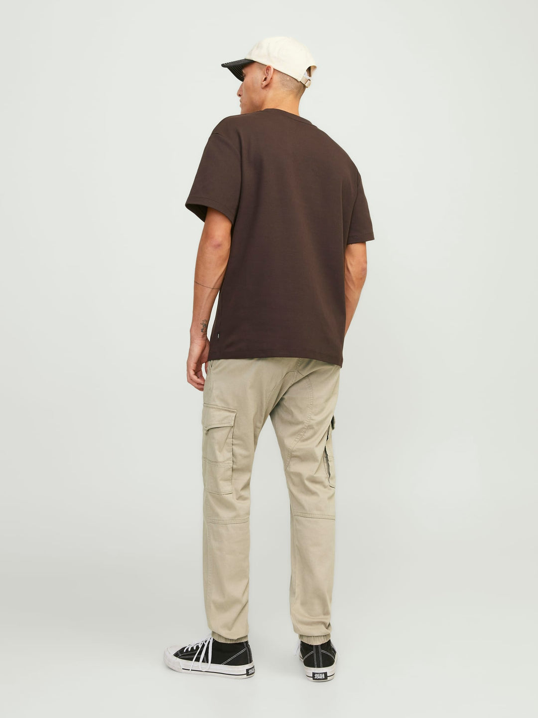 Jack & Jones JPSTPAUL FLAKE Cargo broek licht bruin – heren - L34