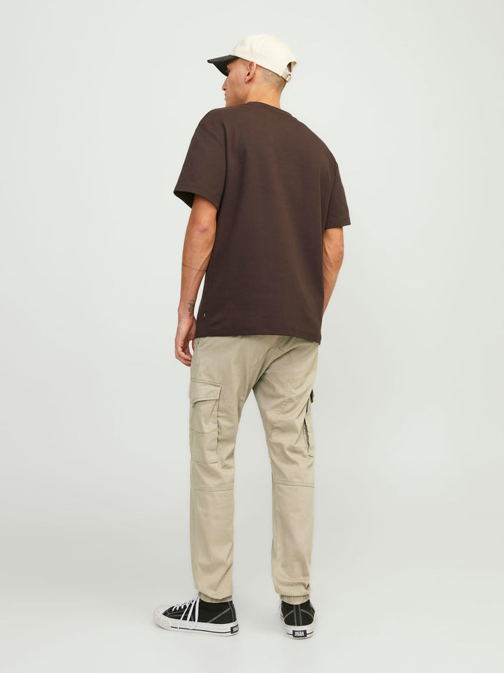 Jack & Jones JPSTPAUL FLAKE Cargo broek licht bruin – heren - L34