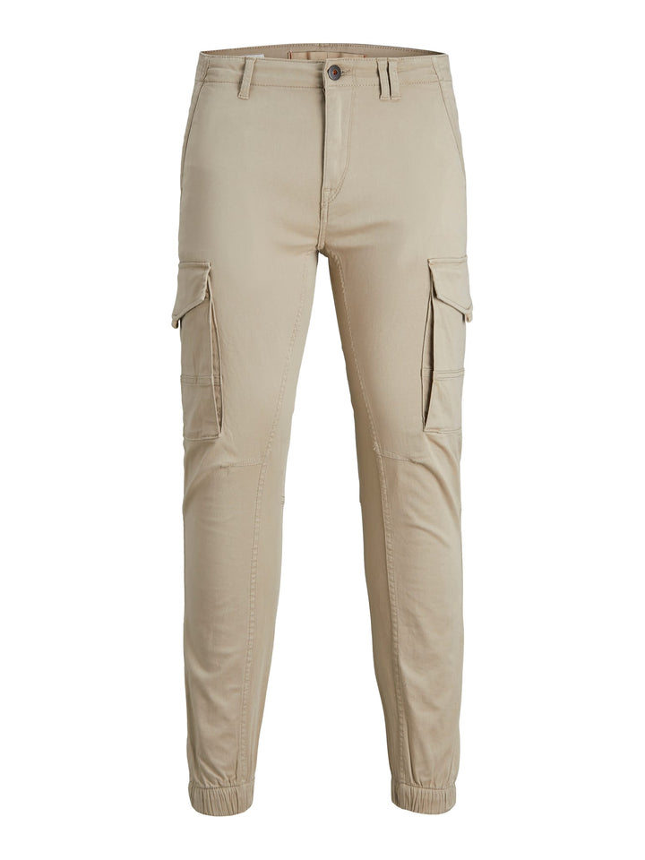 Jack & Jones JPSTPAUL FLAKE Cargo broek licht bruin – heren - L34