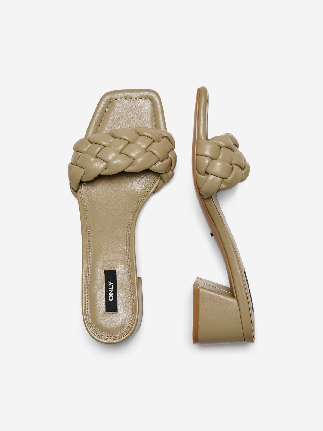 Only 15253237 Aylin slippers taupe – dames