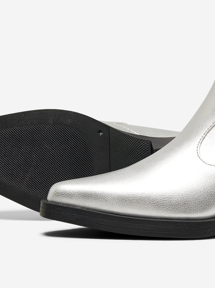 Only Bronco laarzen zilverkleurig – dames