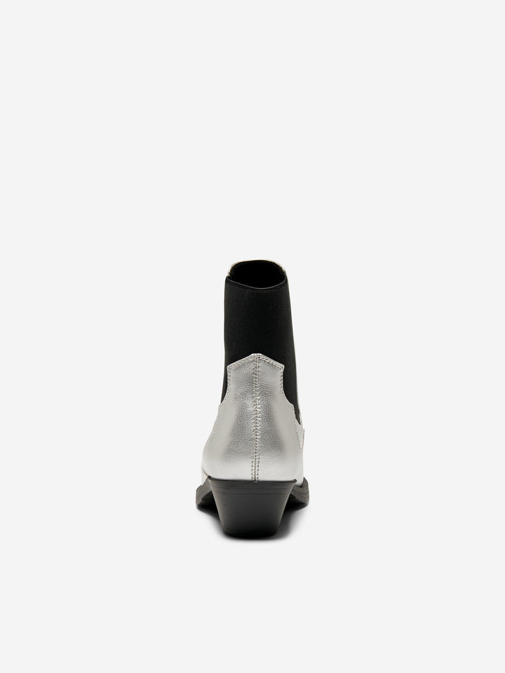 Only Bronco laarzen zilverkleurig – dames
