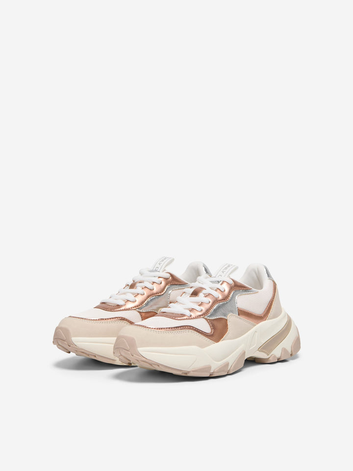 Only ONLSUFI-2 chunky sneaker bruin dessin – dames