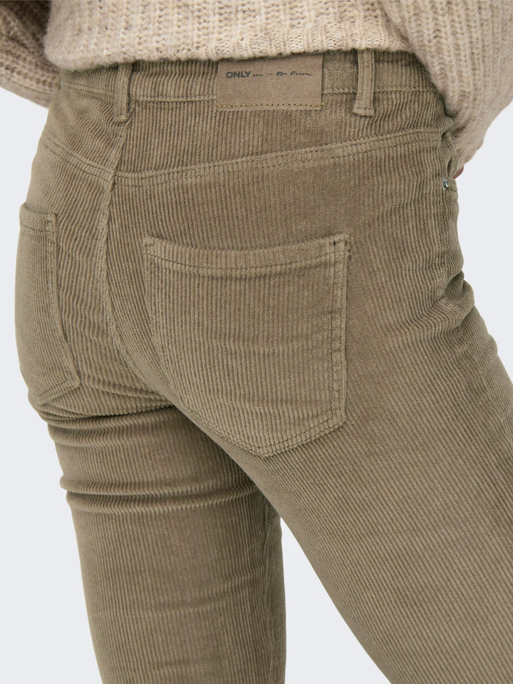 Only Mary-Global lange broek bruin – dames - L34