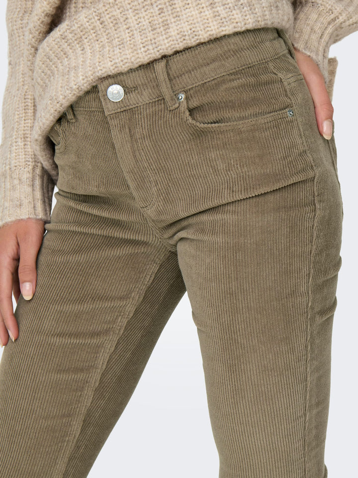 Only Mary-Global lange broek bruin – dames - L34