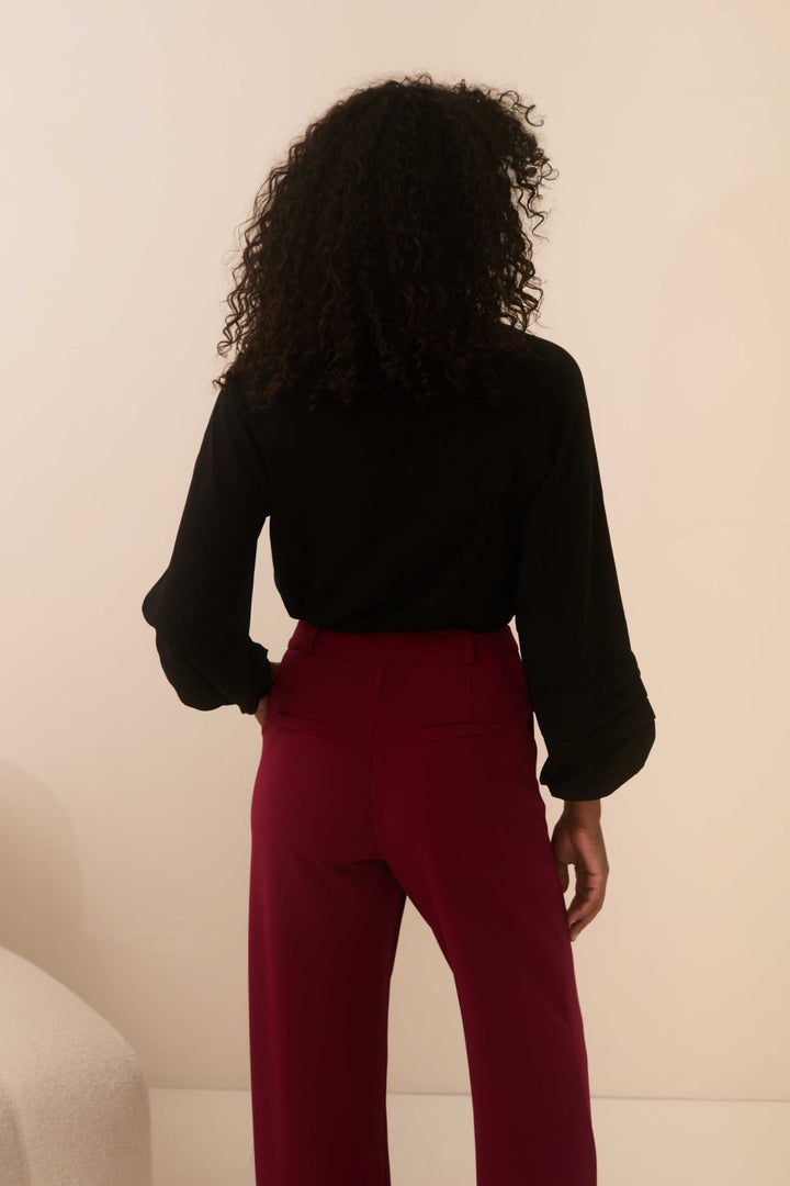 Lofty Manner PH13.1 Giana blouse zwart – dames