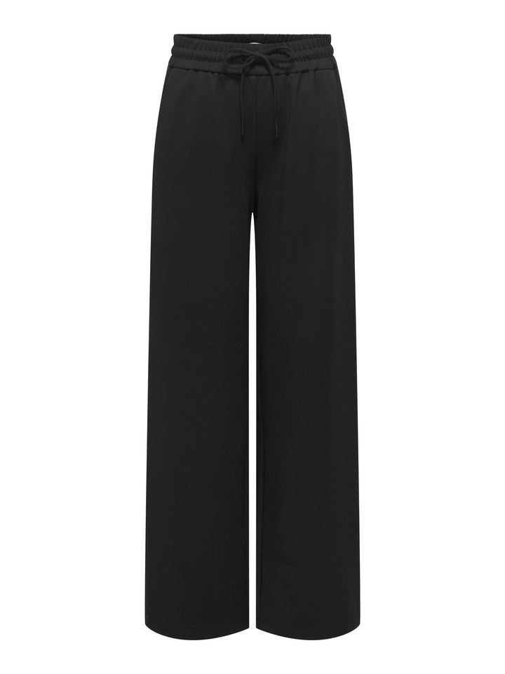 Only ONLPOPTRASH-TADIA MW X-WIDE PNT zwart – dames lange broek