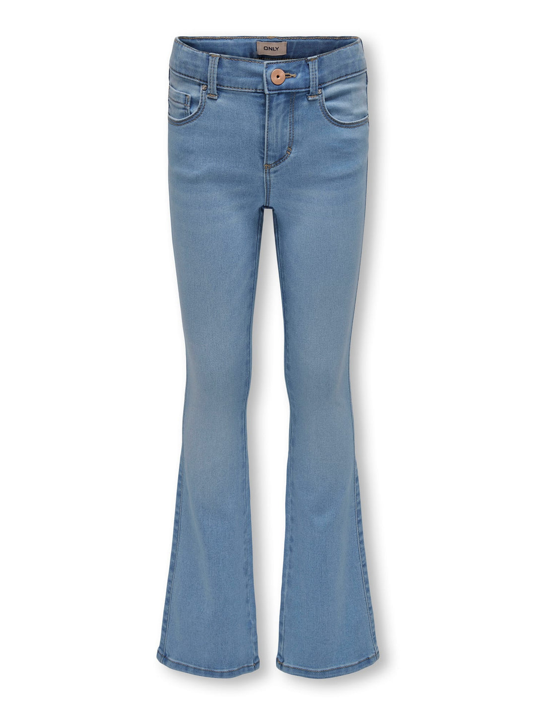 kids only flared fit jeans blauw denim – meisjes - Blue Denim