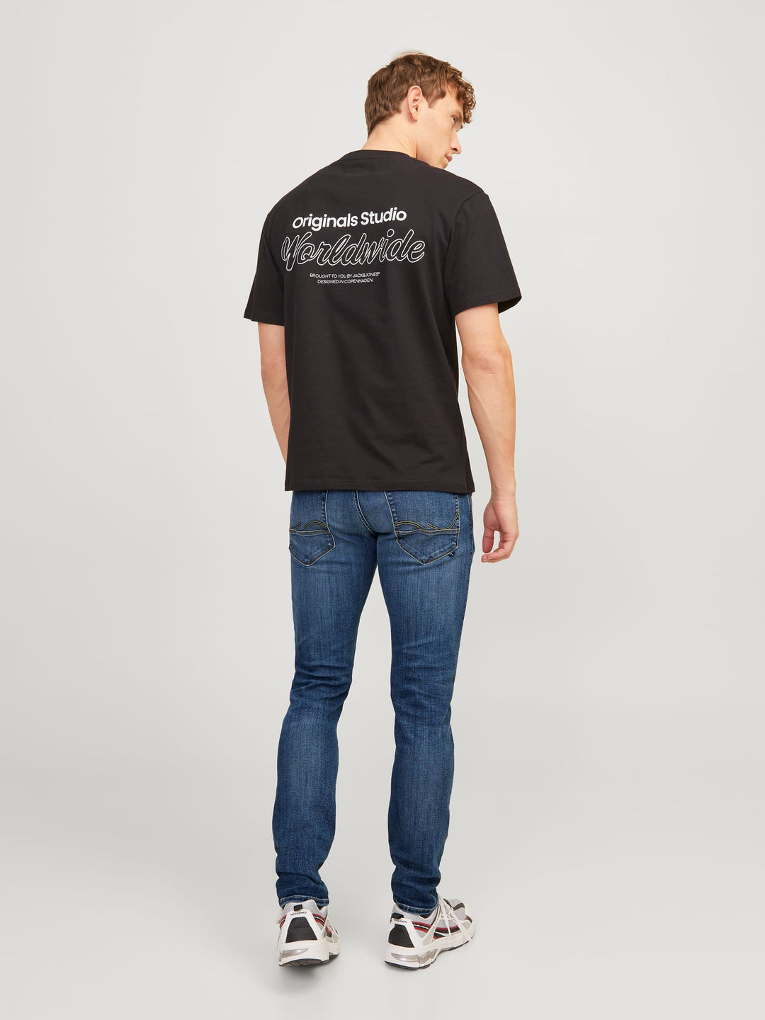 Jack & Jones slim fit jeans Glenn – heren - Blue Denim - L30