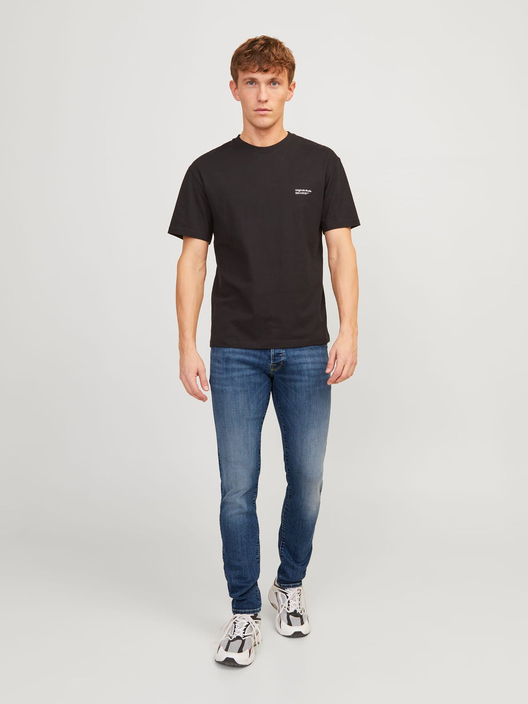 Jack & Jones slim fit jeans Glenn – heren - Blue Denim - L30