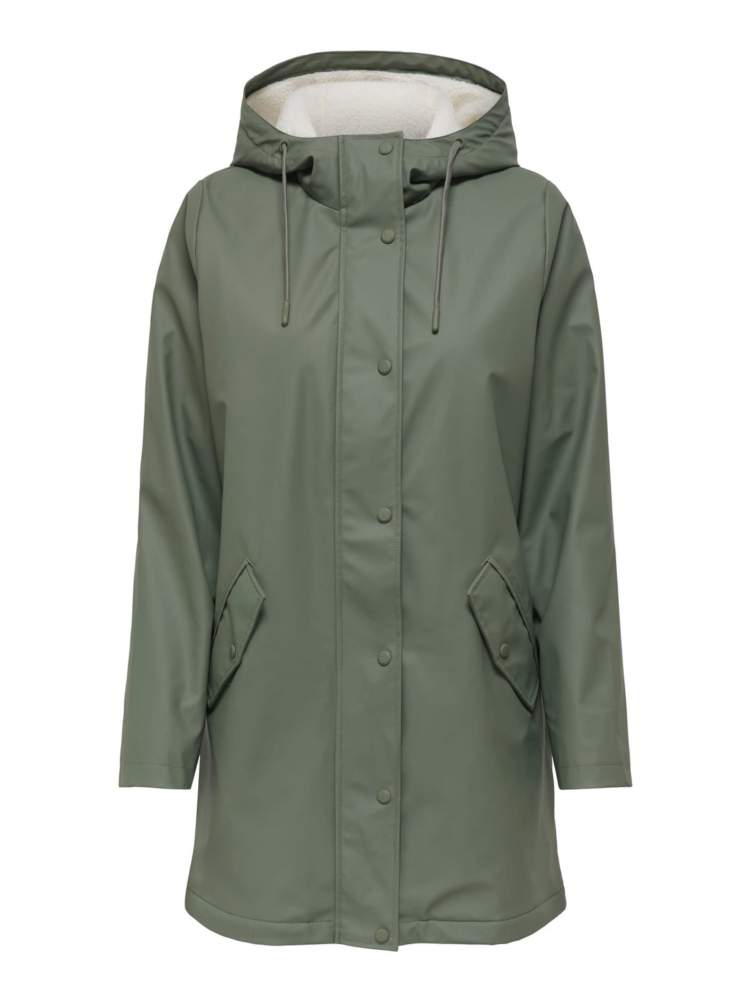 Only 15206116 Sally regenjas dames olijf