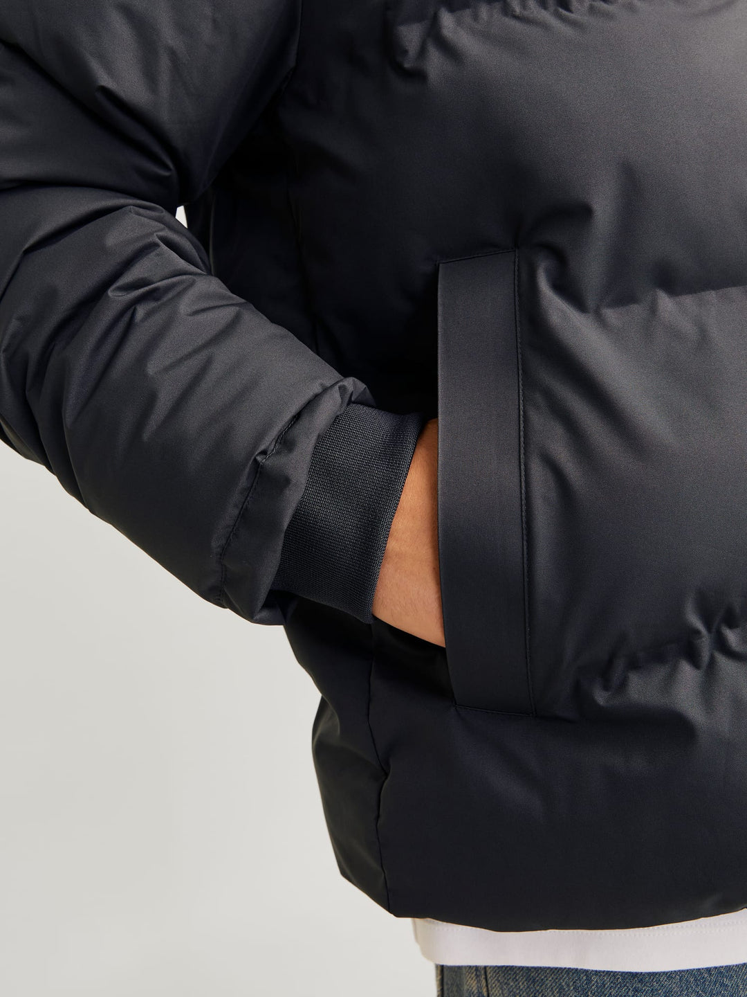 Jack & Jones 12256887 Payne puffer jacket antraciet – heren