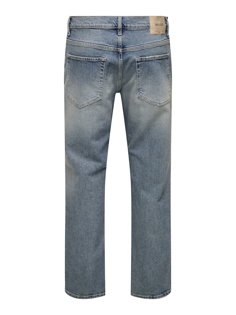 ONLY & SONS 22033816 Edge jeans regular fit – heren - Blue Denim - L32