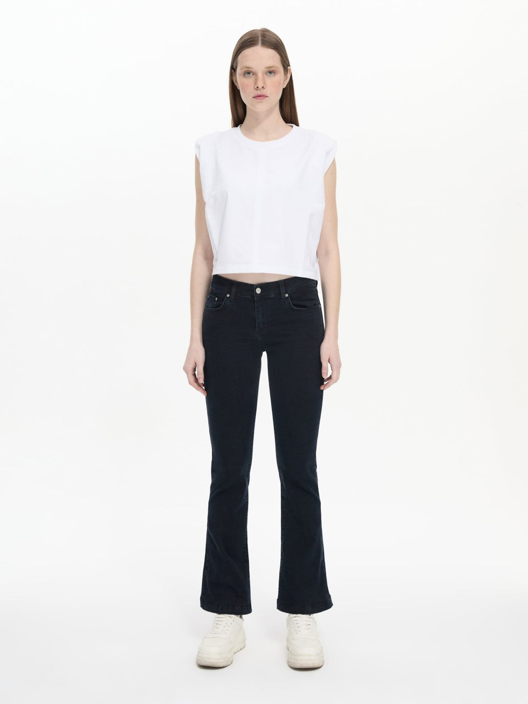 LTB 51367 Fallon jeans bootcut flare fit blue denim – dames - L32