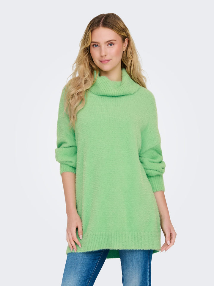 Only Piumo trui mint – dames gebreide pullover