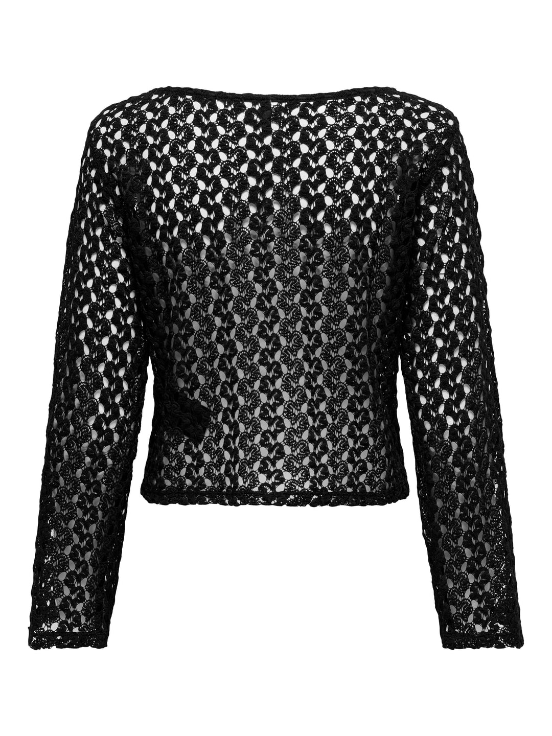 Only 15323314 Lion top l/m dames zwart