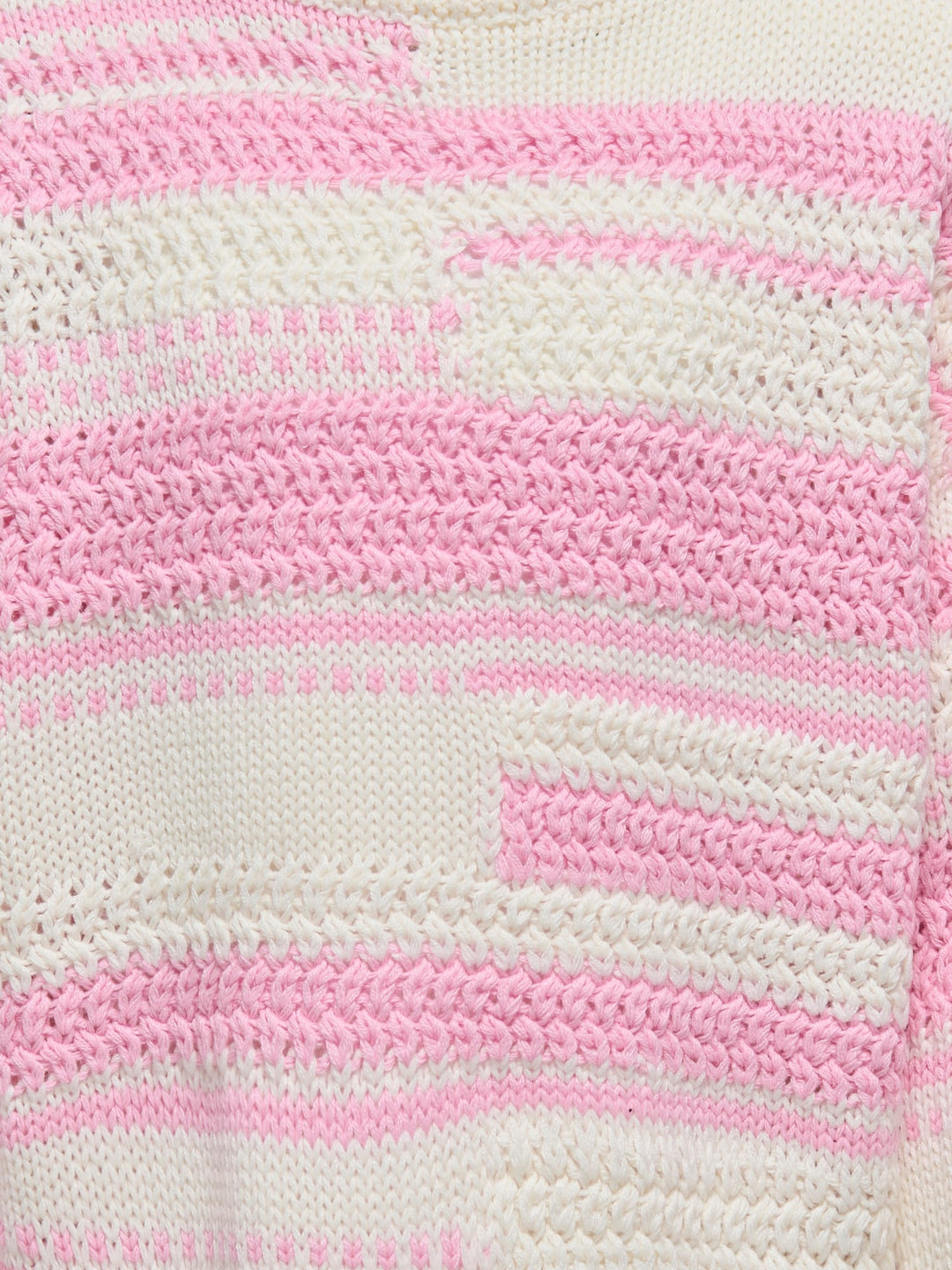Kids Only KOGSUTHA L/S DETAIL KNT trui meisjes – roze dessin