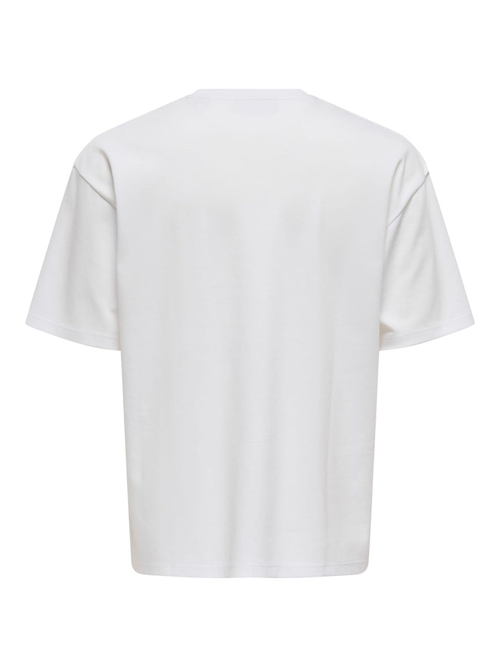 ONLY &amp; SONS 22031940 Capian t-shirt wit – heren