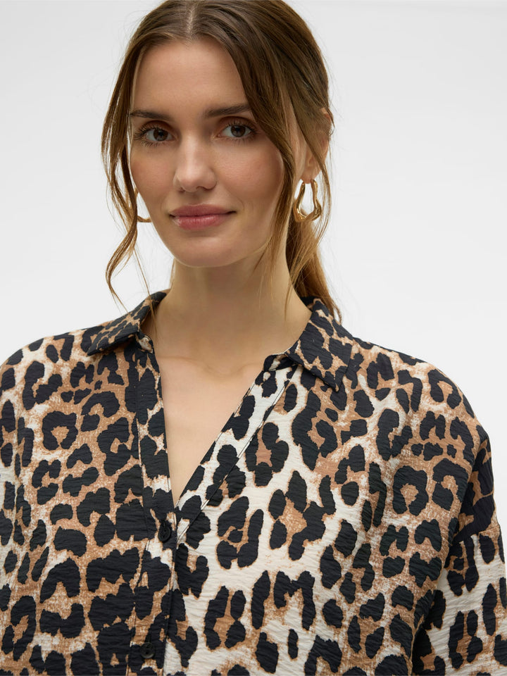 VERO MODA 10315150 Josie blouse zwart dessin – dames