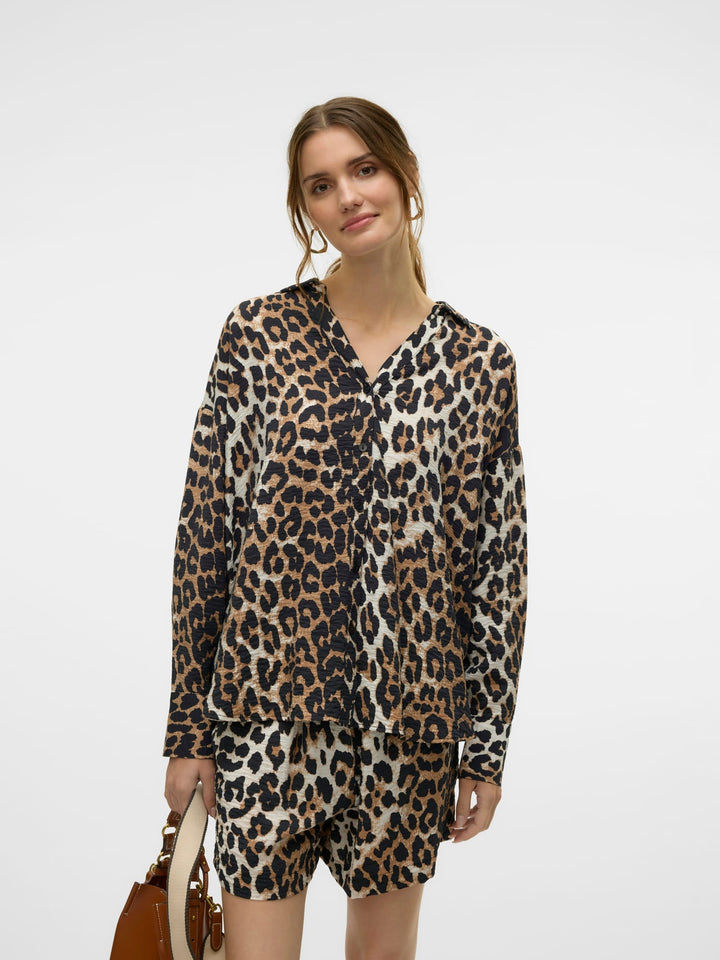 VERO MODA 10315150 Josie blouse zwart dessin – dames