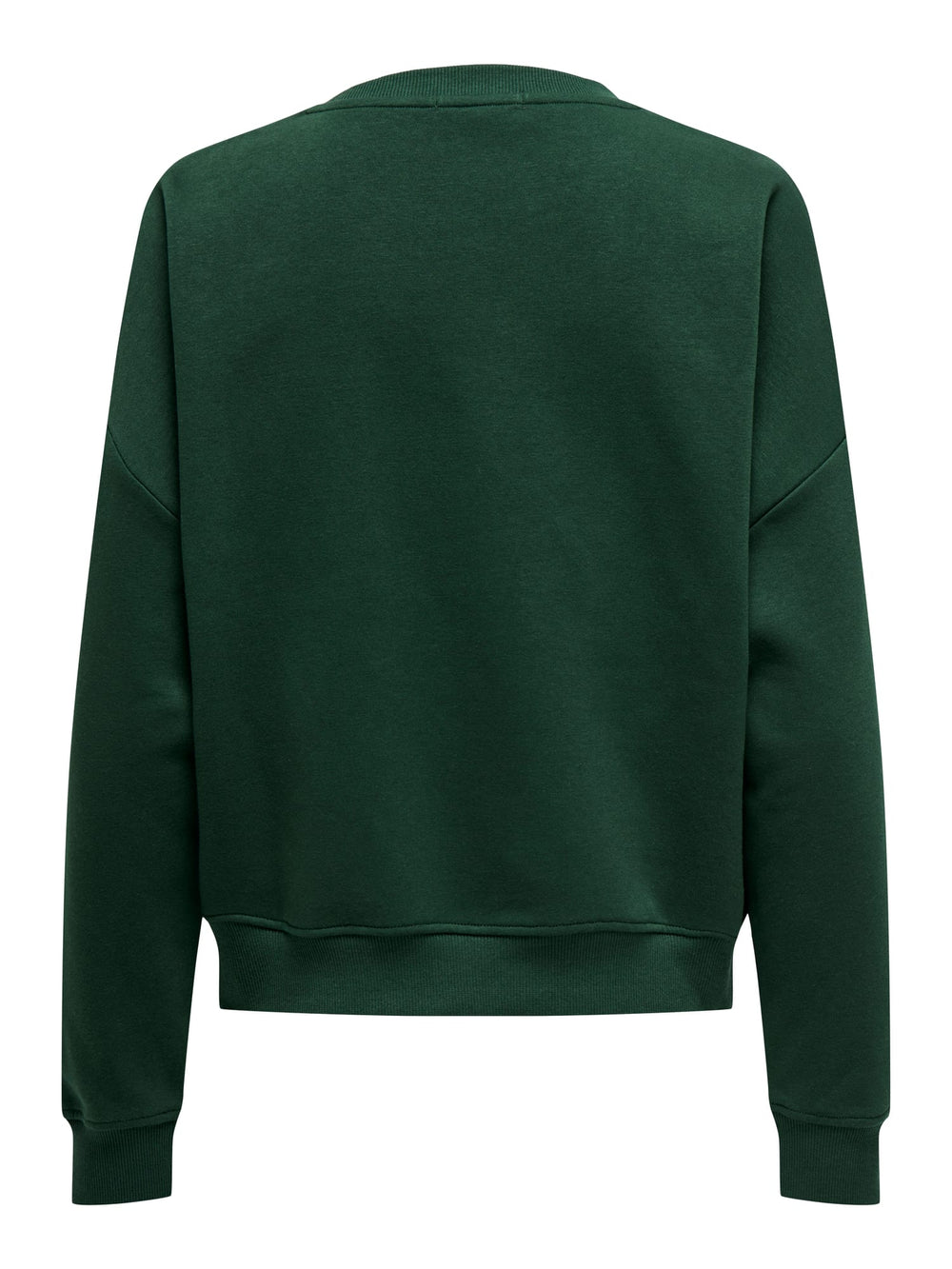 Only 15254183 Sweat life sweater dames donkergroen