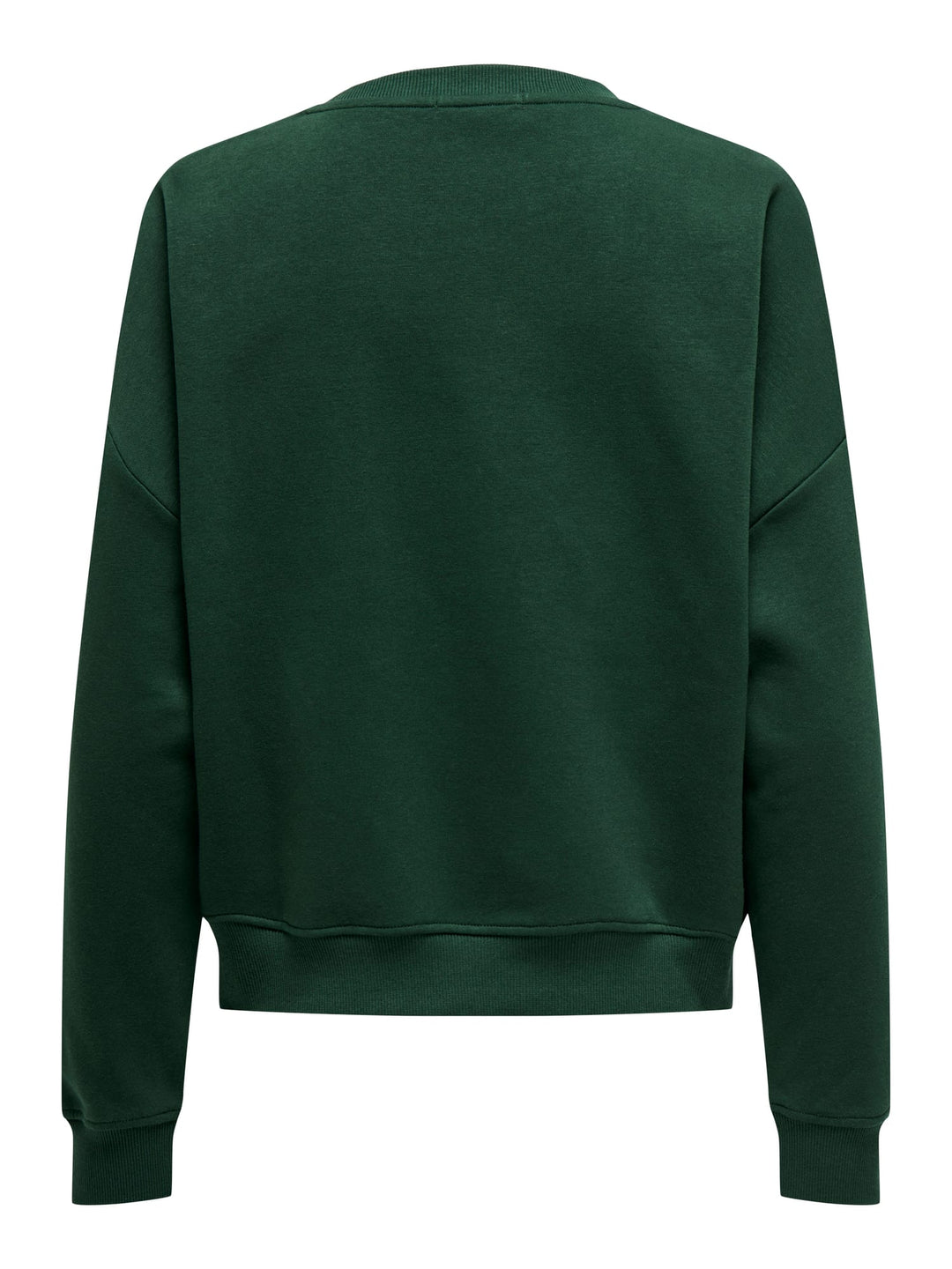 Only 15254183 Sweat life sweater dames donkergroen