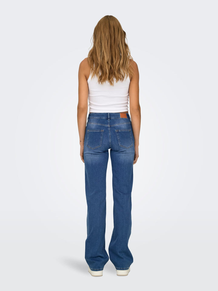 Only 15330787 Blush jeans bootcut flare fit – dames - Blue Denim - L34