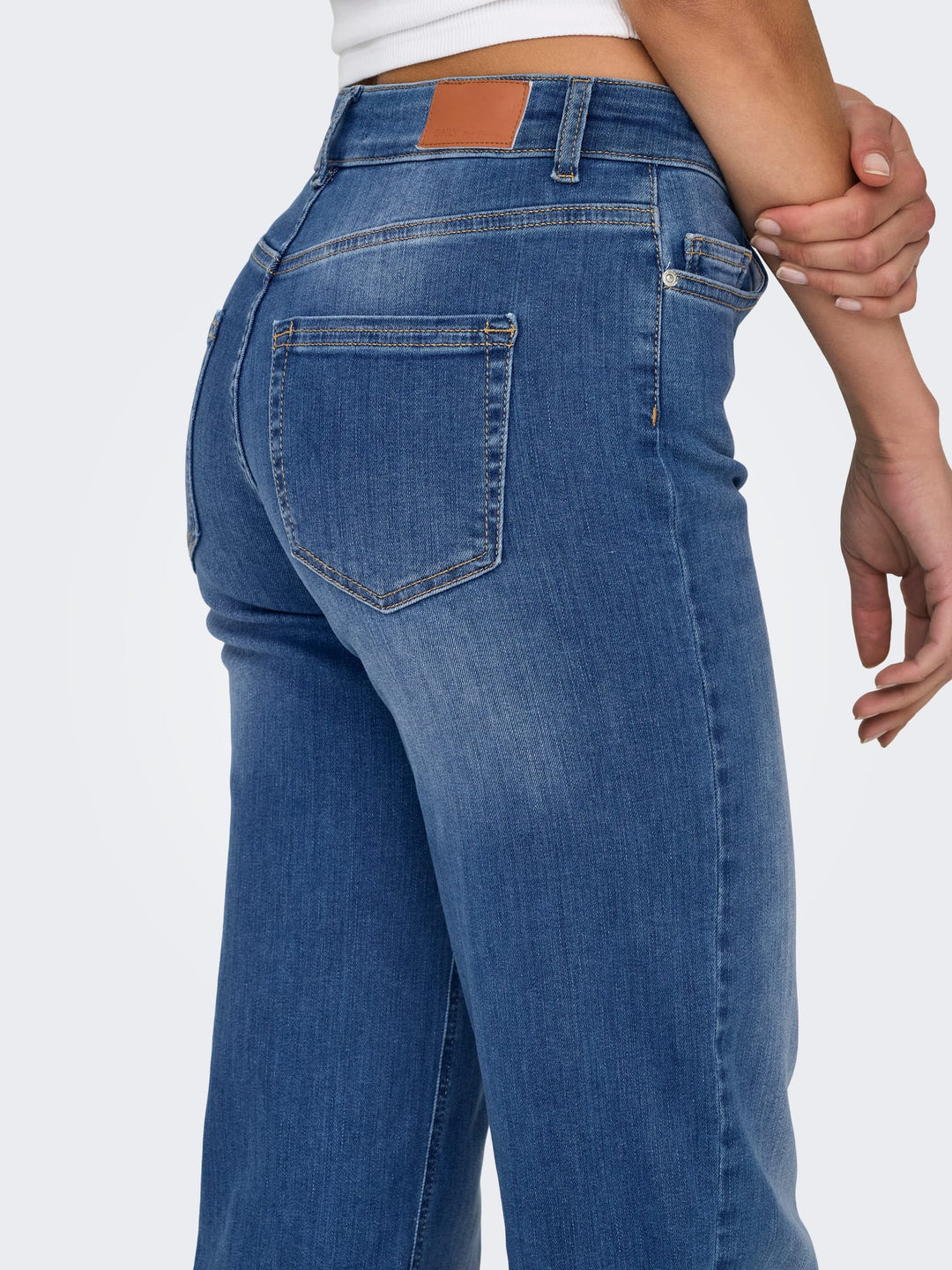 Only 15330787 Blush jeans bootcut flare fit – dames - Blue Denim - L34