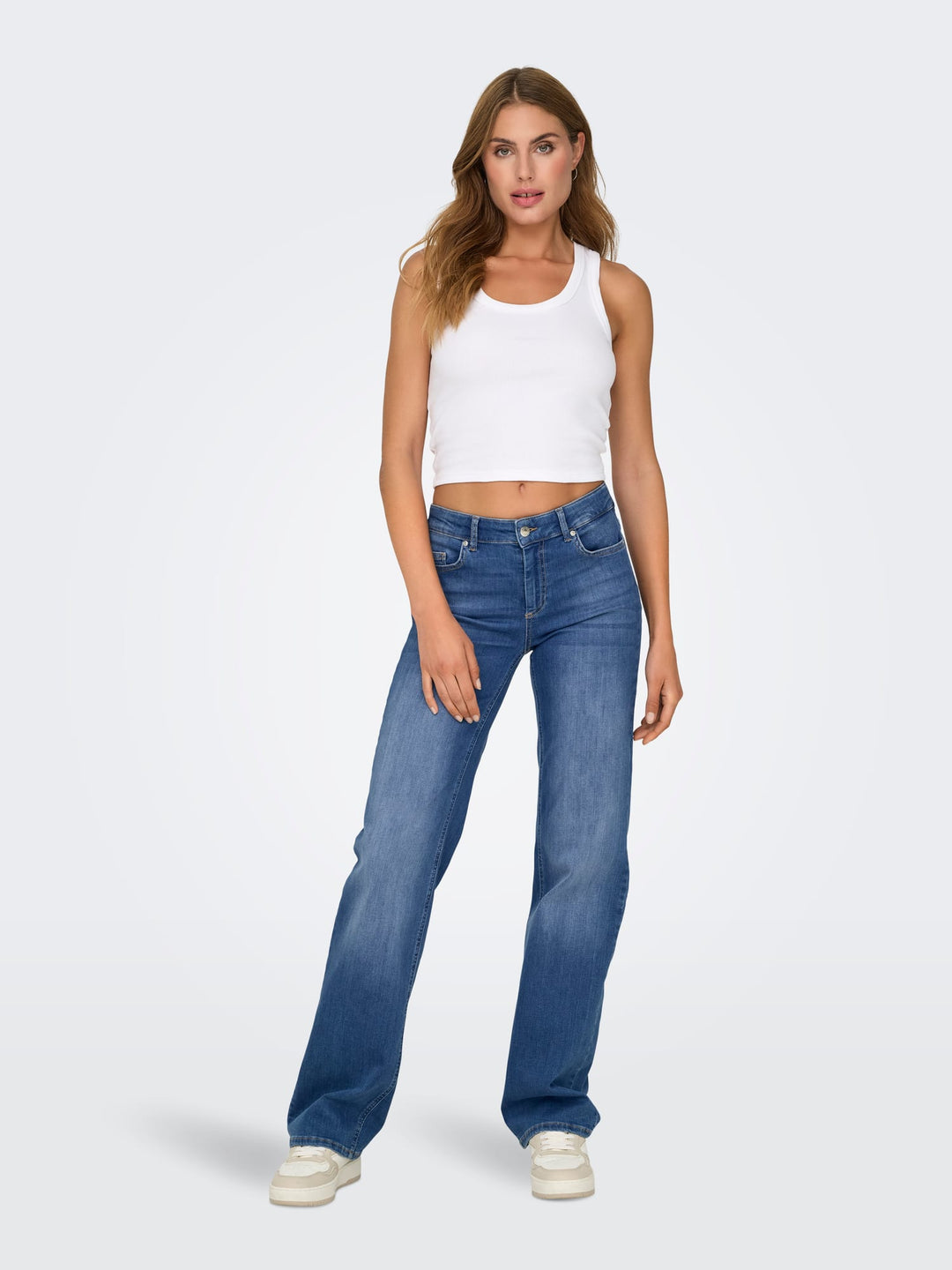 Only 15330787 Blush jeans bootcut flare fit – dames - Blue Denim - L34