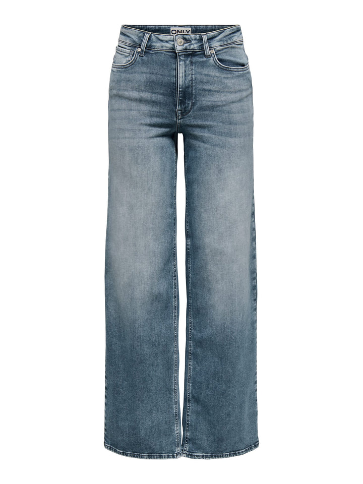 Only Madison jeans loose fit blauw denim – dames - Blue Denim - L30