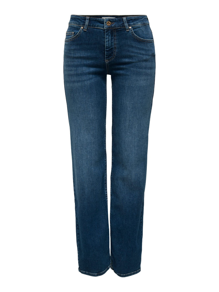 Only 15344167 Blush jeans regular-straight fit – dames - Blue Denim - L34