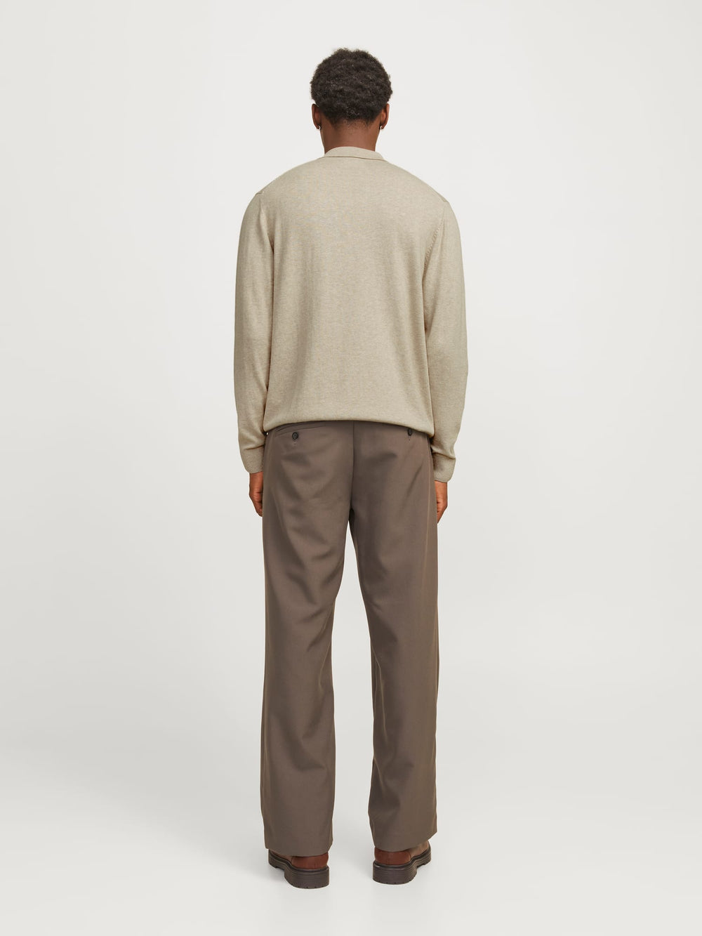 Jack & Jones 12268210 Emil trui beige – heren