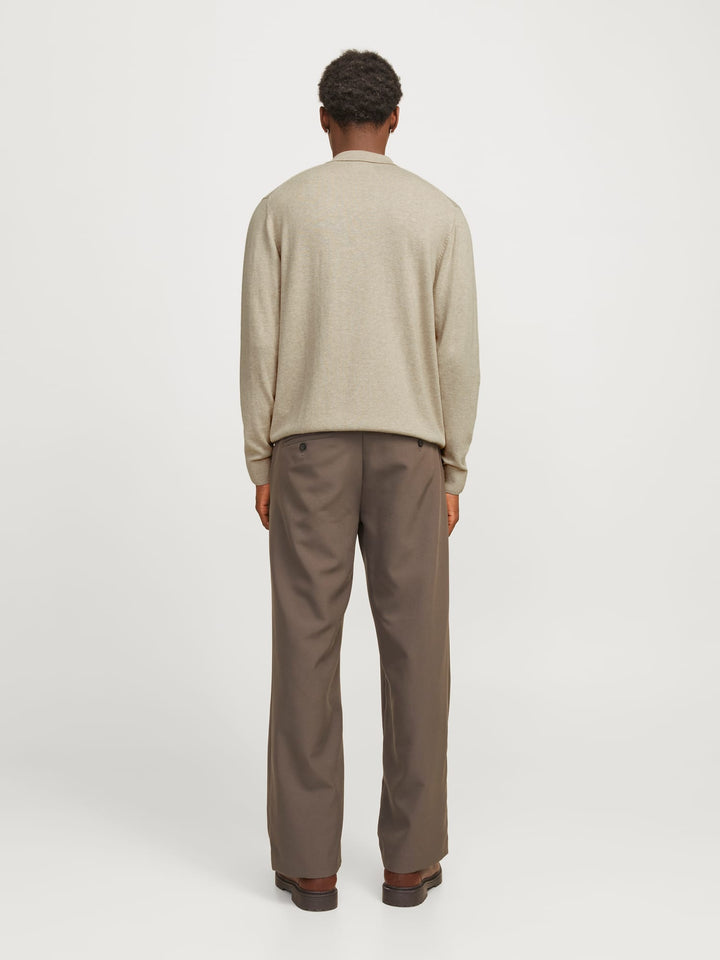 Jack & Jones 12268210 Emil trui beige – heren