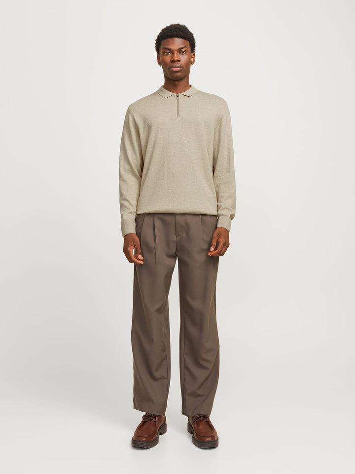 Jack & Jones 12268210 Emil trui beige – heren