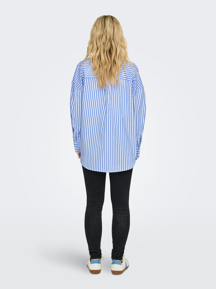 Jacqueline de Yong Vesper blouse wit dessin – dames
