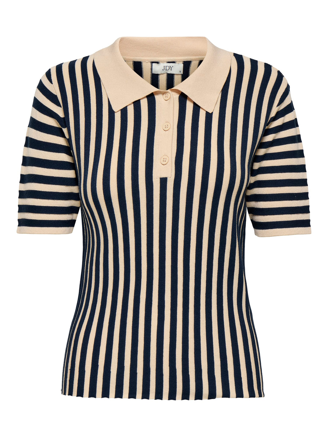 Jacqueline de Yong Nola polo k/m dames – blauw dessin