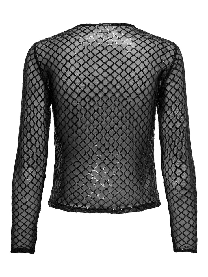 Jacqueline de Yong Hubby top zwart – dames