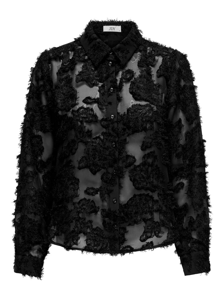 Jacqueline de Yong 15332572 Maia blouse l/m zwart