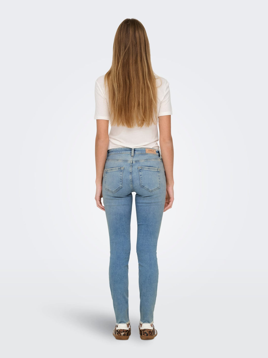 Only 15338296 Blush skinny fit jeans blue denim - L32